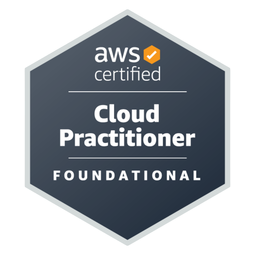 AWS Cloud Practitioner badge